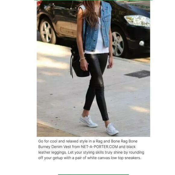 Rag & Bone Burney Denim Vest Women's S Medium Wash Festival Grunge Boho Casual - Picture 13 of 15